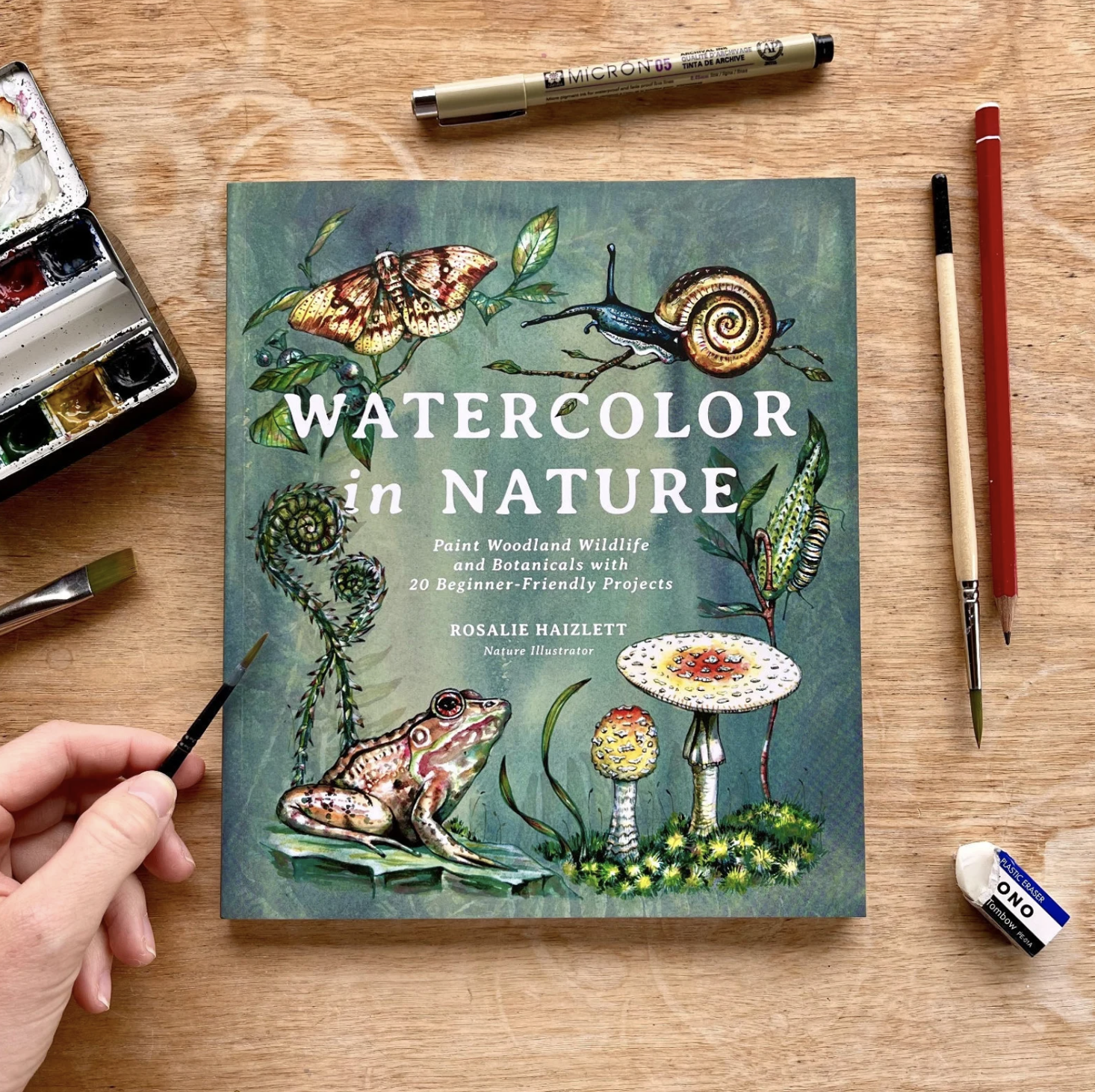 Painting Nature's Details in Watercolor (Paperback)